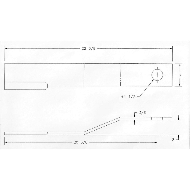 Rancher Supply 17065 Sidewinder Blade Pair