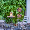 Solar Powered Garden Hanging Lights Mesh Orb with Butterflies Waterproof