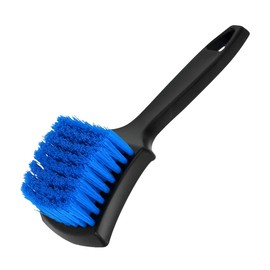 8.3×2.5 Inch Carpet Cleaning Brush, Scrub Brush for Floor Mats, Car Wheel Hub Cleaning Brush for Car Interior and Home, Car Wash Brush Automotive Tire Brush with Soft Bristle Short Handle