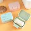 3Pcs Soap Dish with Lid, Portable Travel Soap Container Waterproof