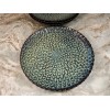 Vancasso Dinner Plates Green Reactive Glaze. Set Of 4. Chrys