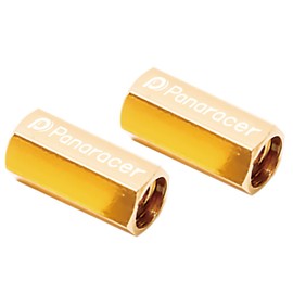 Panaracer Supplies, Valve Core Tool, Set of 2, For 2-Piece Presta Valves, Gold VCT-2-C