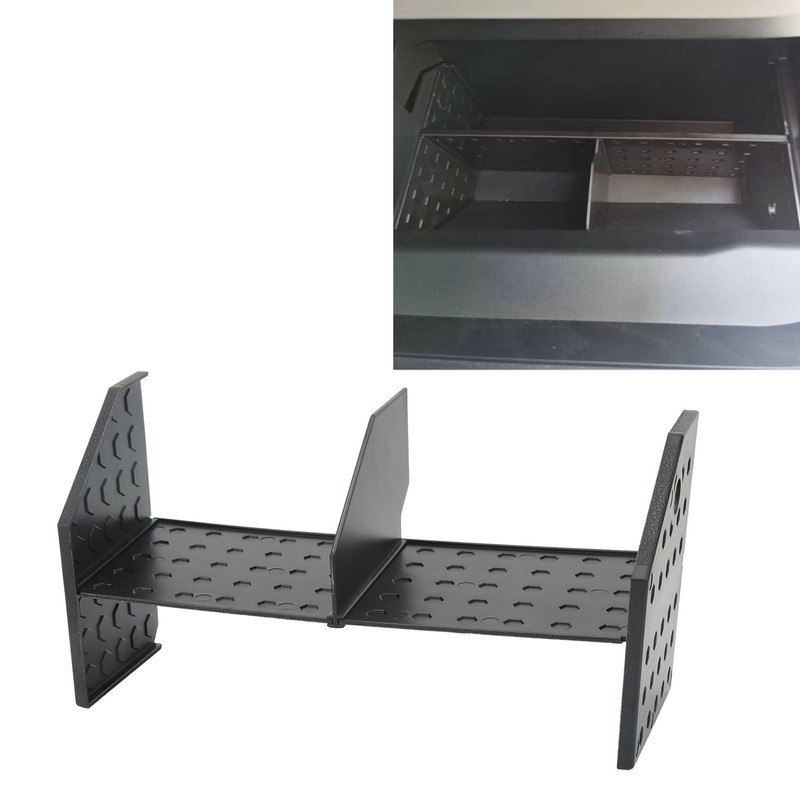 4PCs Glove Box Dividers Car Interior Space Organizer Replacement For