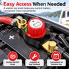 Top Post Battery Disconnect Switch for 12–48V Systems – 250A