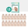 Welnove Hammer Toe Straightener - 16 Pack Broken Toe Wraps