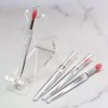GAB Belleza Brocha Silicón Con Tapa Maquillaje Pigmentos Portátil (3