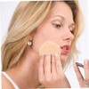 Healvian 4pcs Round Makeup Sponges Foundation Puff Powder Blending Sponge