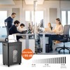 Frossvt Paper Shredder for Home Office Use, 12-Sheet Micro-Cut Paper