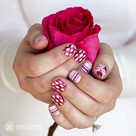 Jamberry Nail Wrap - Rose (Mother's Day Exclusive)