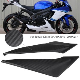 Unbranded For SUZUKI 2011-2024 GSXR 600 750 Gas Tank Side Cover Panel Fairing ABS Plastic