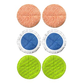 Replacement Electric Mop Pads, 3 pairs