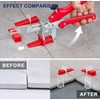 Tile Leveling System Clips 1/16 Inch 2000pcs Tile Leveling Spacer
