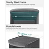 SONGMICS Hanging Closet Organizer, Hanging Storage Shelves, Hanging Closet Shelves,