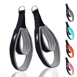 Lights Mountain 1 par de correas de doble bucle para reformador, correas de anillo en D de fitness, accesorios de ejercicio de yoga para gimnasio en casa, entrenamiento