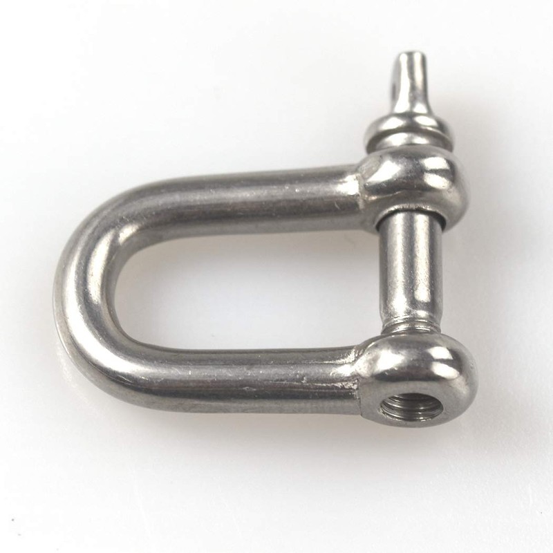 8pcs M8 D-Ring Shackle Lock Stainless Steel 304 for Heavy