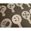 16-Pack Coffee Stencils Plastics Molds for Cookies Baking Dessert Cappuccino