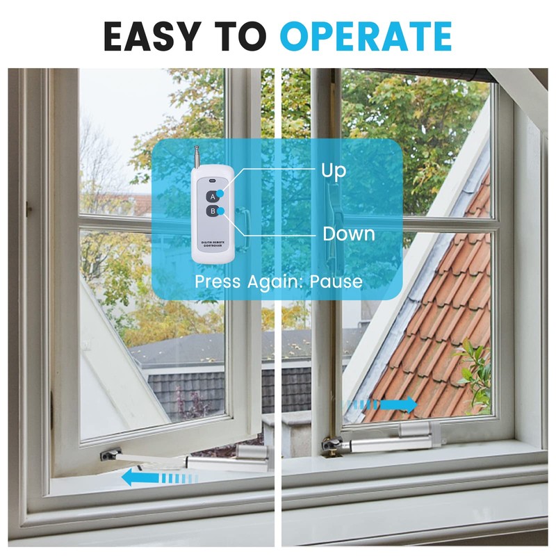 DC HOUSE Forward and Reverse Linear Actuator Controller, Working Voltage