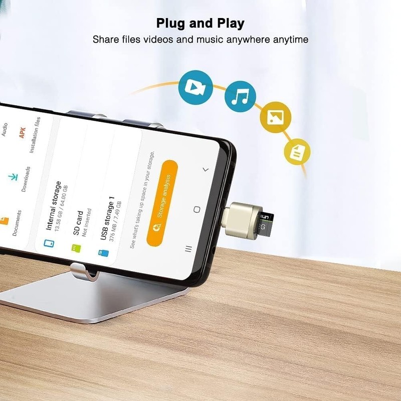 USB C Micro SD/TF Card Reader Micro SD SDHC SDXC