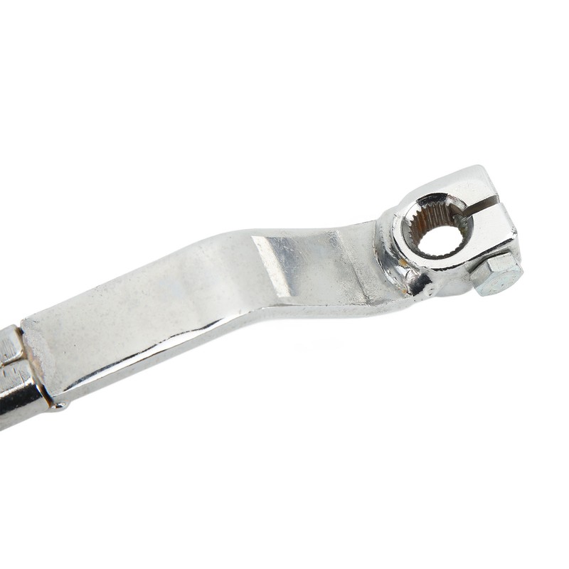 11mm Gear Shift Shifter Lever Aluminum Alloy Rubber Replacement for