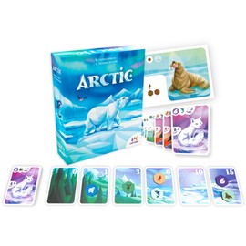 Ludonaute - Arctic - Deck Building and Hand Management Game - Bilingual Strategy Game for 2 to 4 Players - LUARC01ENFR