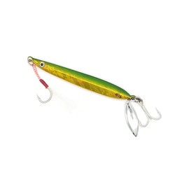 Orurdo Qb100204b05n0 Fishing Gear, Blade Jig, Set of 6 Colors, Metal Jig JB, Front Single Assist Hook & Triple Hook Included, Backward Center of Gravity, For Shore Jigging, Sea Bass, Flounder, Etc. (2.8 oz (80 g)