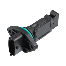 X AUTOHAUX Car Mass Air Flow Sensor Meter Automotive Air Flow Sensor Meter for Volvo S40 S60 S80 C70 V70 XC70 XC90 No.8670115 Black