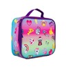 Fashion Angels Gradient Rainbow Emoji Insulated Lunch Box