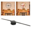 3D Hologram Fan 352 LED Light Beads 2000x704 Support Phone