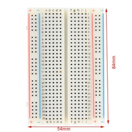 Aihasd 400-point Experiment Breadboard Bread Board 400 Contacts