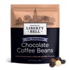 Liberty Bell Chocolate Covered Espresso Beans Tri-Color Blend Candy, 15