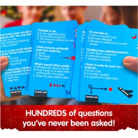 SUSSED Wacky Questions To Ask Each Other: 690 Question Mega Bundle | Fun Stocking Fillers | 2-16+ Players | Family Card Games for Kids | Yellow, Blue & Orange Packs