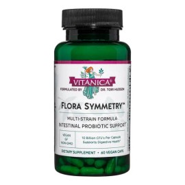 Vitanica Flora Symmetry, Probióticos 60 Caps Sfn                                                                                                      