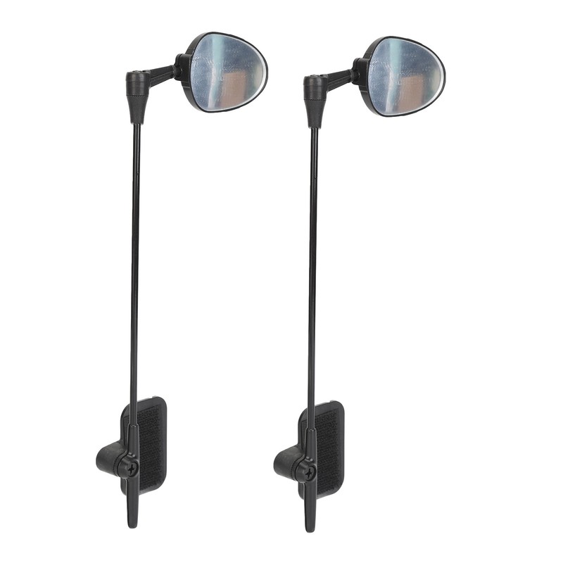 1 Pair Bicycle Helmet Rearview Mirror 360° Adjustable Bike Cycling