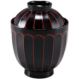 Fukui Craft Suction Bowl, Chrysanthemum Shaped Small Soup Bowl, Made in Japan, Akebono Sharpening