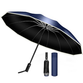Folding Umbrella, 2024 10 Ribs, Reverse Folding Umbrella, One-Touch Automatic Opening/Closing, Large Size, UV Shield, Rain or Shine, Rainy Season Protection, Typhoon Compatible, Durable, Foldable,