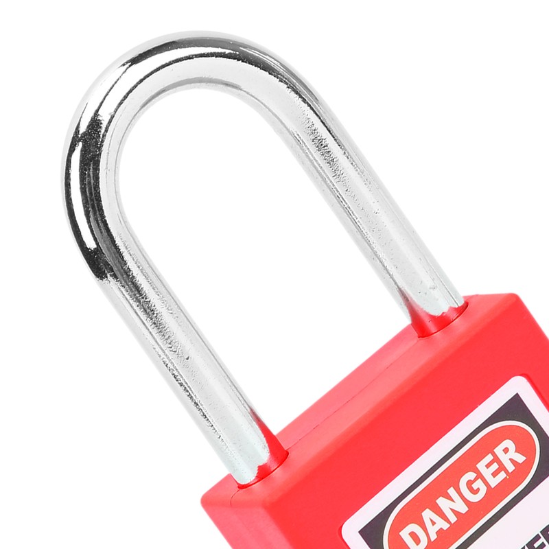 5 Sets 38mm Lockout Lock Insulation LOTO Nylon PA Steel