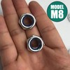 M8 Nyloc Nuts, 8mm Locking Nuts, (Pack of 20), Metal