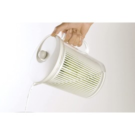 Salad Spinner, Crunchy Salad, Handy Slim, White