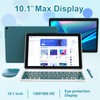 Android 15 Tablet 10 inch, 2 in 1 Tablets with