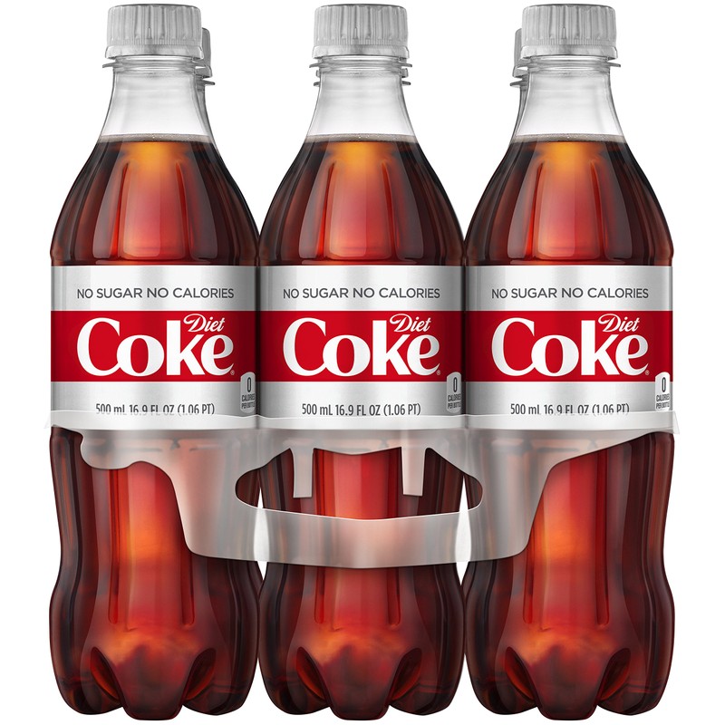 Coke Diet Soda, 16.9 Ounce (6 Bottles)