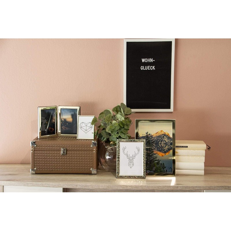 Edzard Photo Frame Salerno, 4x6 inch (10x15 cm), Silver Plated