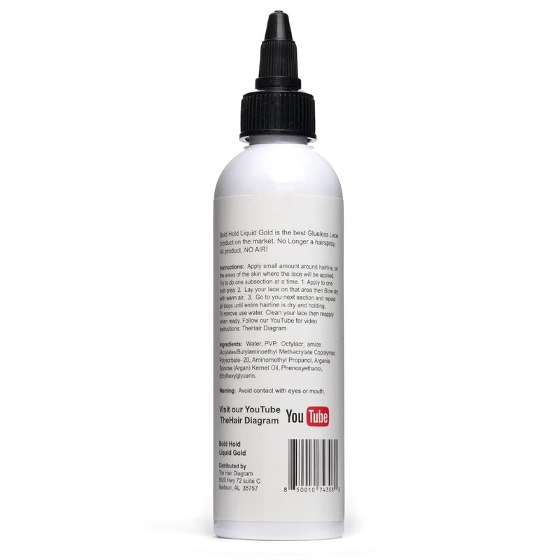 The Hair Diagram Bold Hold Liquid Gold Reloaded - Glueless