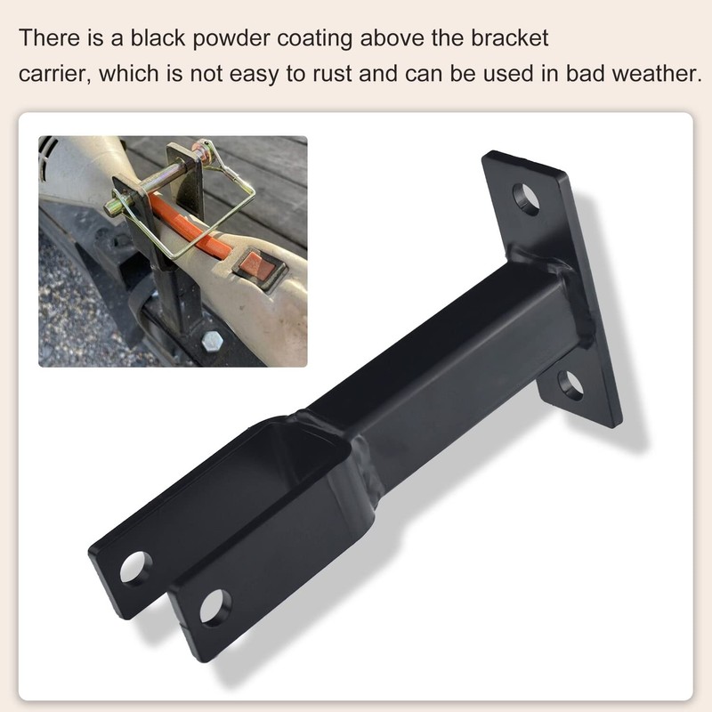 AMTHKNO Heavy Duty Weed-Eater Rack Holder Carrier with Lockable Racks