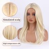 Straight Hair Multicoloured Wig Synthetic Hair Wig for Women Best