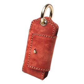 Days Art Multi Case, Smart Key Case, Wallet, Men's, Women's, Unisex, Genuine Leather, Italian Leather, Cashless, Bill Holder, Tan Nume Leather, red