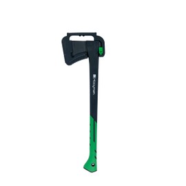 Hooyman Chopping Axe with Heavy Duty Construction, Convex Grind Blade, Ergonomic No-Slip H-Grip Handle, Solid Fiberglass Core, and Polymer Sheath for Garden, Hunting, Camping, Felling, and Outdoors