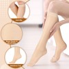 Estune 6 Pairs Sheer Compression Socks 15-20mmhg Knee High Lightweight