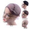 Lace Front Wig Cap for Making Wigs with Adjustable Strap