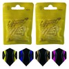 THOR-DARTS L-Style Dart Tips in Double Pack Flights (2 x