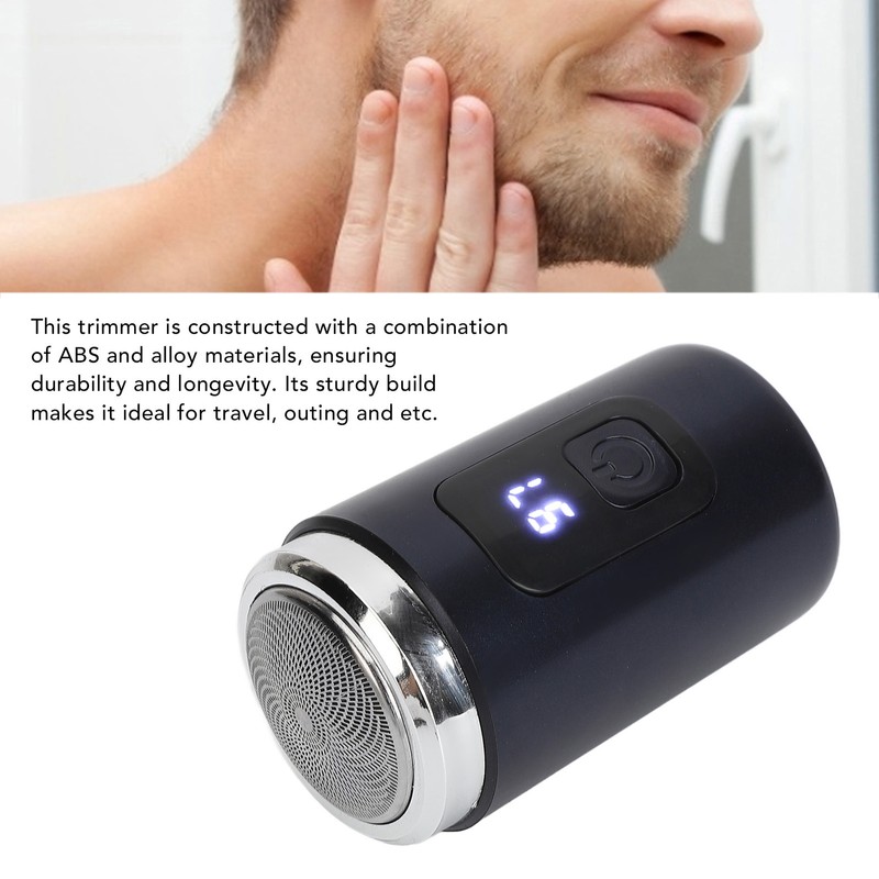 Mini Electric Trimmer Travel Beard Trimmer Rechargeable Small Size Portable